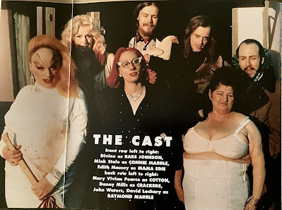 The cast of PINK FLAMINGOS