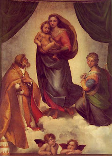 Image of Mary with Jesus famous Painting