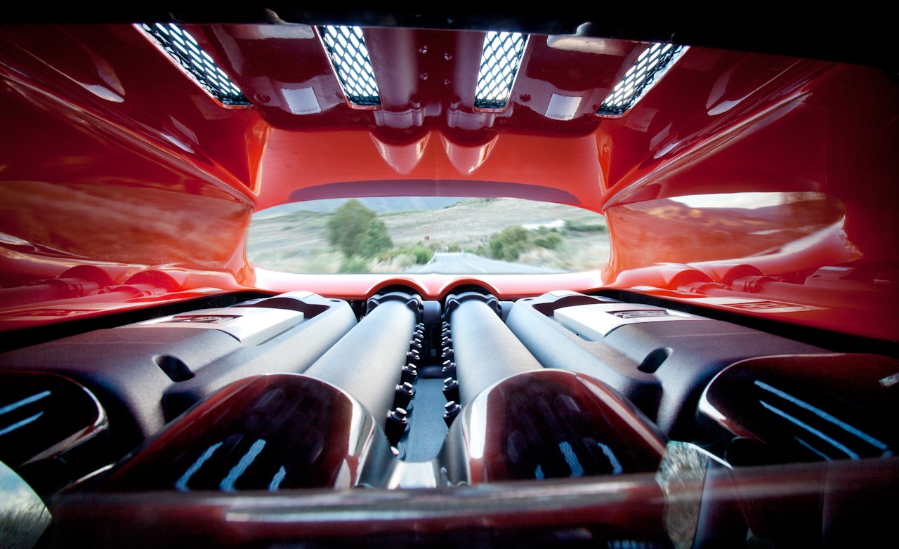 Bugatti Veyron Super Sport Engine
