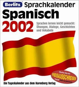 Kalender, Berlitz Sprachkalender Spanisch