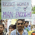 A man's Reaction towards a Women