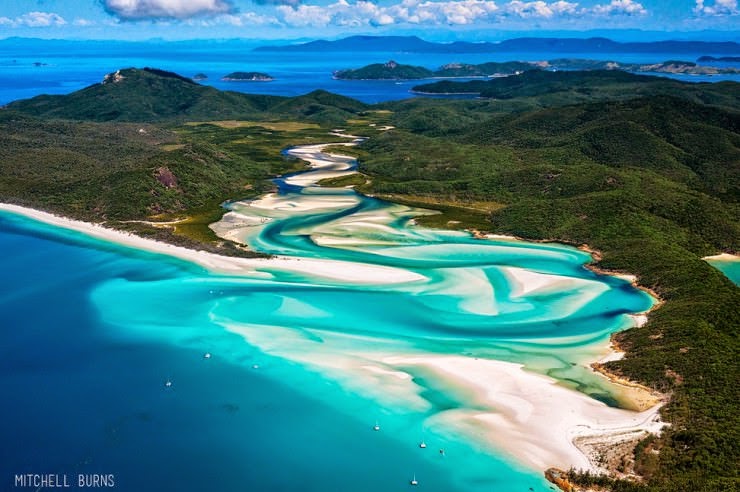 2. Whitehaven Beach, Whitsunday Island, Queensland, Australia - 29 Most Exciting Beaches to Visit