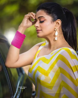 Actress Priyamani New Saree Photoshoot