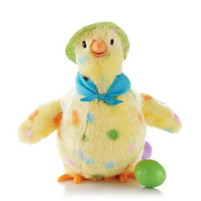 SQUAWKIN EGG DROPPIN HEN CHICKEN EASTER PLUSH Animated Sings Lays Eggs, Easter Gift Ideas