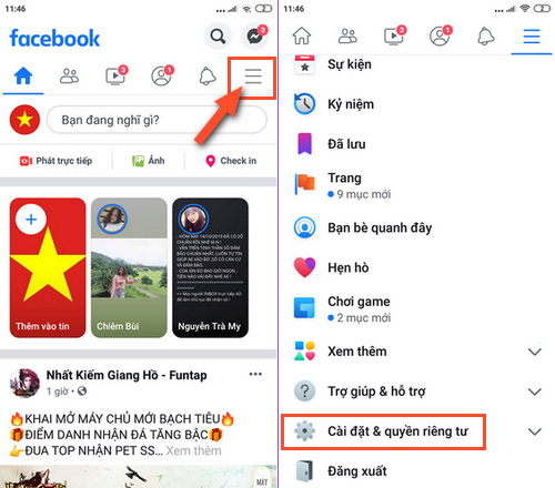 Làm cách nào để đổi tên của tôi trên Facebook