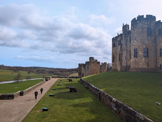 Alnwick Castle 2024 Review  - gun terrace