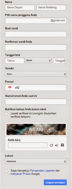 Cara Membuat Email Gmail