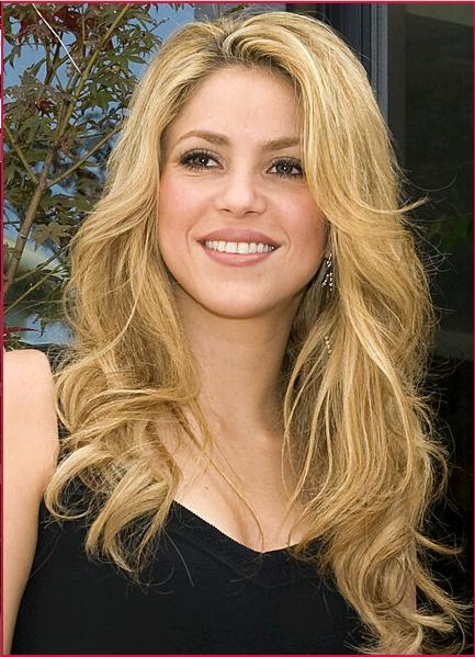 Celebrity Long Hairstyles: Shakira Hairstyles 2013 ~ Best 