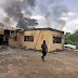 Again, Unknown Arsonists Burn Down Another Inec Office In Imo