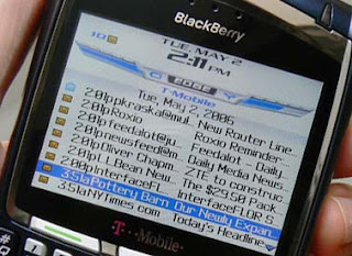 telefone celular BlackBerry