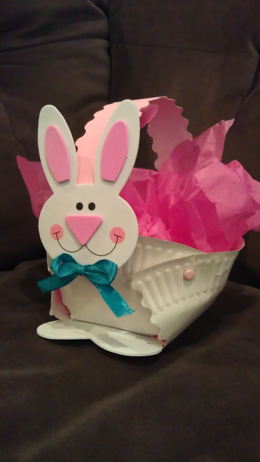 The Everyday Life of a Mother, Teacher, and Wife!: Bunny & Chick Easter Basket Craft