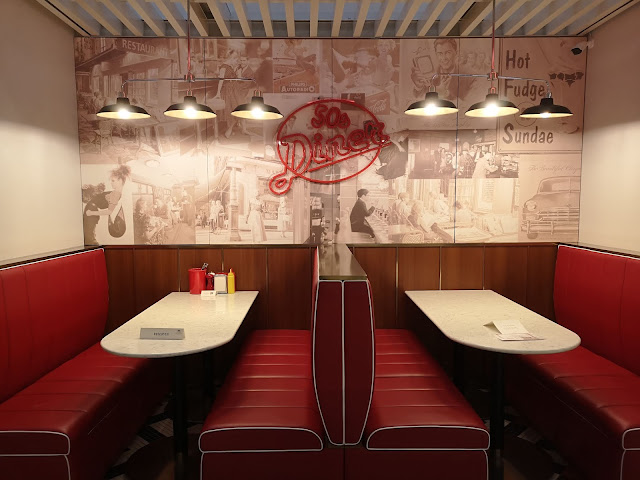 Retro dining at Broadway American Diner