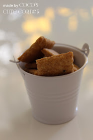 Cracker with Rosemary and Ham