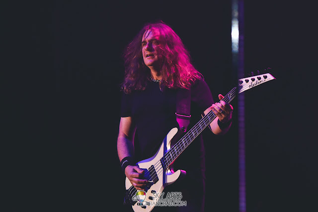MEGADETH LIVE IN MALAYSIA 2017 Dave Mustaine Kiko Loureiro David Ellefson Dirk Verbeuren