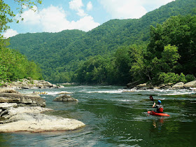 New River Gorge in the Author's Birth State of West Virginia - Photo in the Public Domain