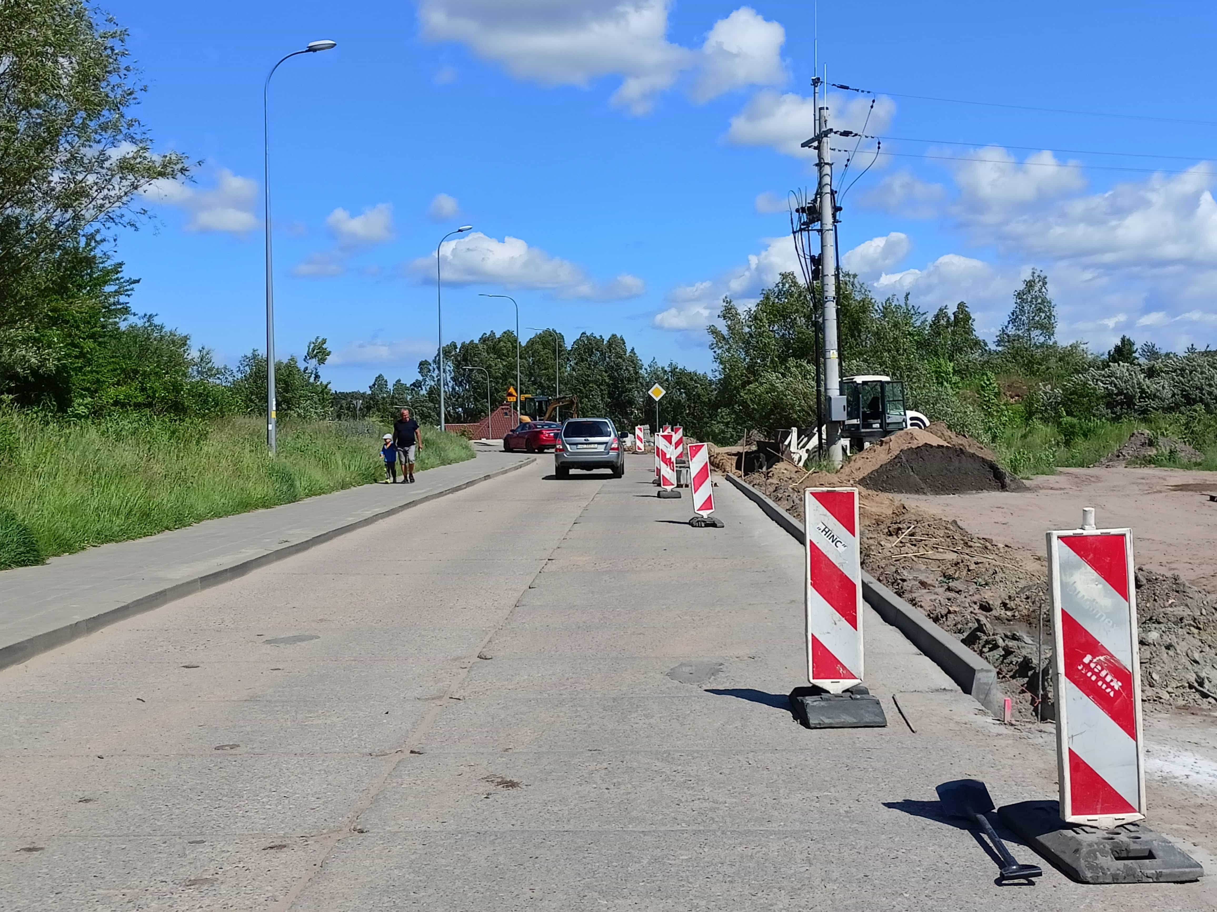 Gdańsk-Południe brak chodnika