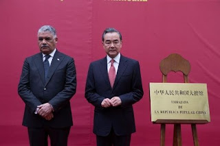 Inauguran embajada de China en República Dominicana