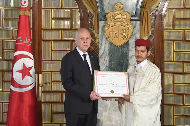 مبروك لإبن المهدية " ياسر إسماعلي " المرتبة 35 في المسابقة الوطنية لحفظ القرآن الكريم