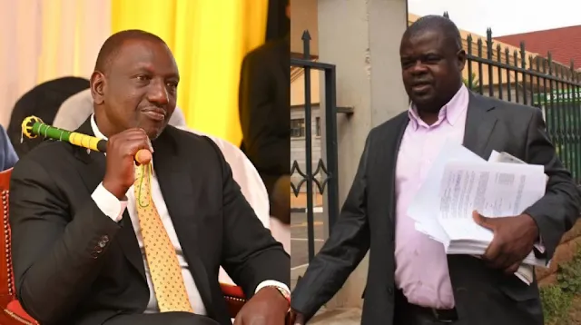President William Ruto begged Busia Senator and activist Okiya Omtatah