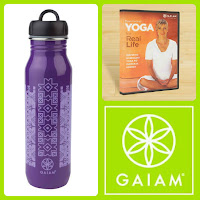 Gaiam DVD and Water Bottle