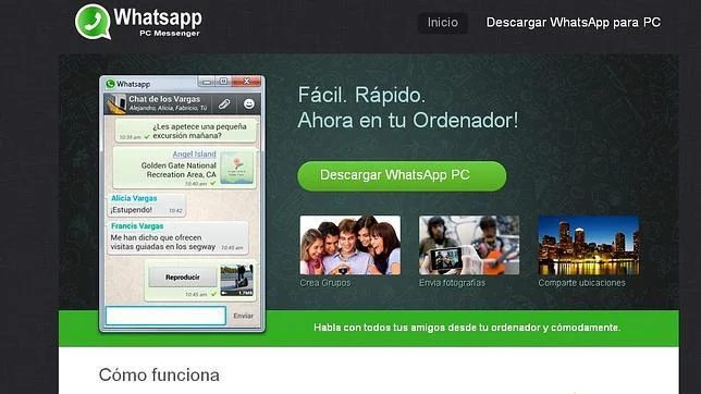 WhatsApp lanza oficialmente su versión para computadores