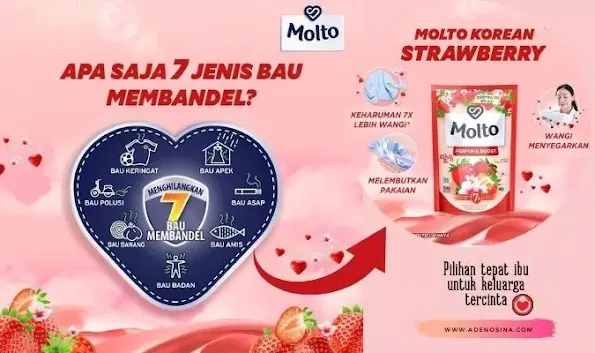 Keunggulan–Molto-Korean-Strawberry-Pewangi-dan-Pelembut-Pakaian