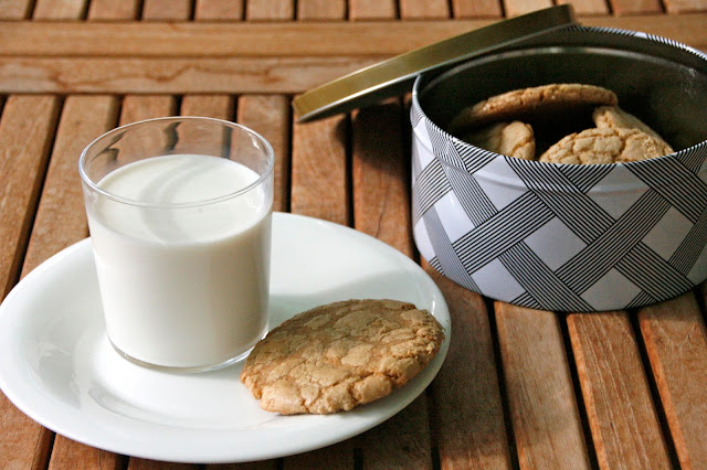 Galletas de azúcar moreno para el desayuno