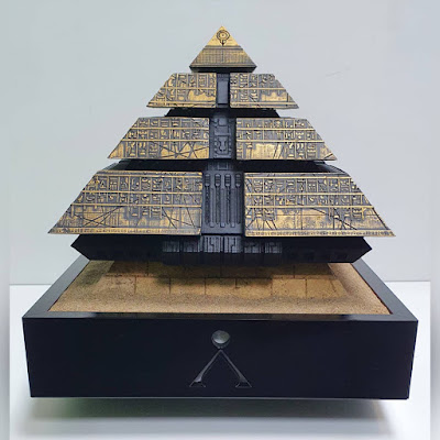 3D printed Stargate Pyramid by community member 3D print & Paint - Photo 3