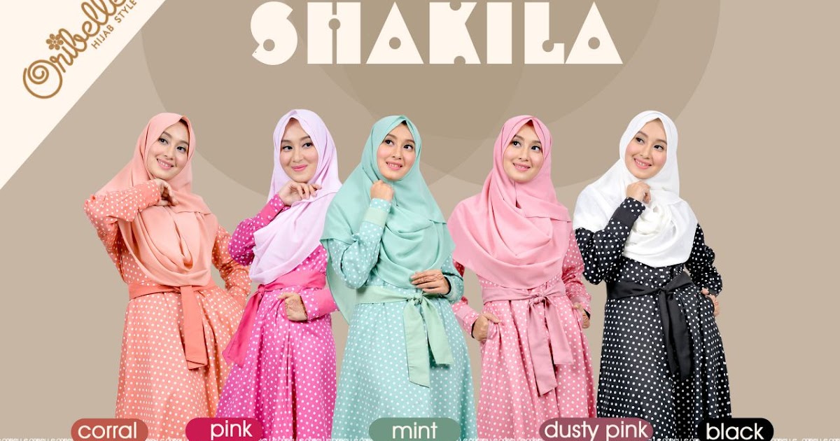 Jual Baju Hijab Jalan Jalan Shakilla Dress By Oribelle