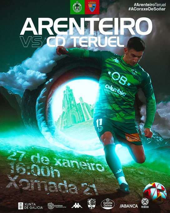 Ver en directo el Arenteiro - CD Teruel