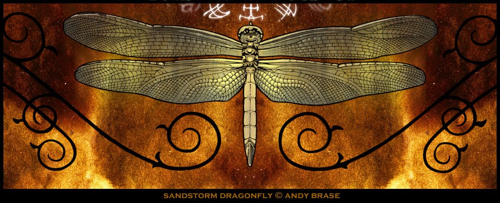 dragonfly art pictures. Sandstorm Dragonfly (art)