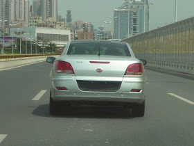 New BYD S6 pre-production model on Shenzhen roads