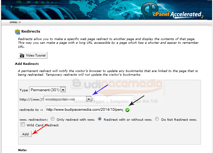 Membuat Redirect Domain Di Cpanel Hosting