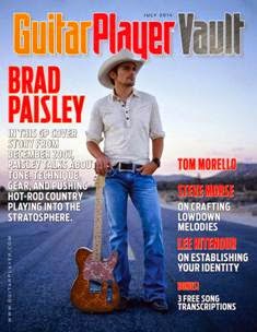 Guitar Player Vault - July 2014 | ISSN 0017-5463 | TRUE PDF | Mensile | Professionisti | Musica | Chitarra
Guitar Player Vault is a popular magazine for guitarists founded in 1967 in San Jose, California USA. It contains articles, interviews, reviews and lessons of an eclectic collection of artists, genres and products. It has been in print since the late 1960s and during the 1980s, under editor Tom Wheeler, the publication was influential in the rise of the vintage guitar market.