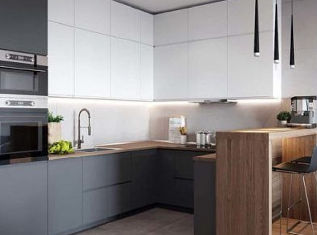 modern minimalist kitchen interior design