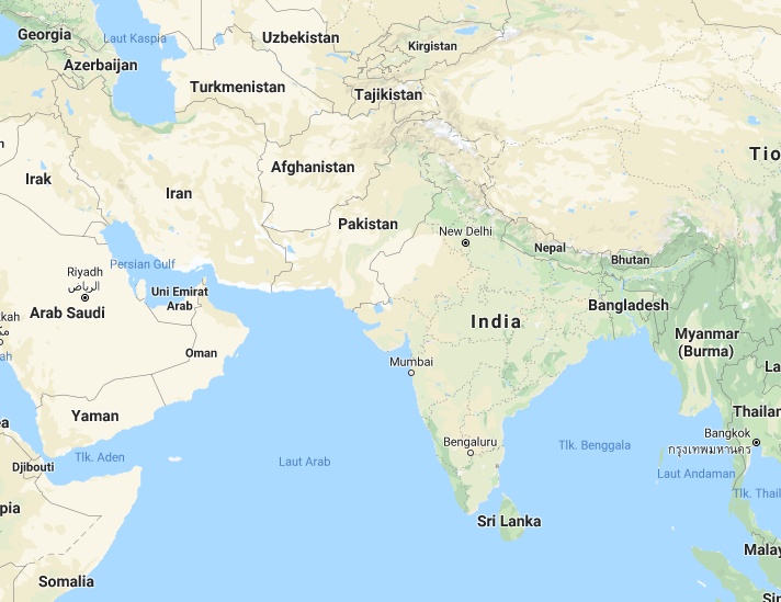 7 Nama Negara di Asia Selatan  Ibukota dan Mata Uangnya 