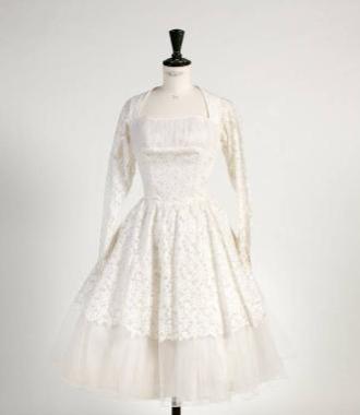  parade of historic wedding dresses from the 1900s through to the 1970s