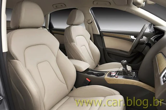 Novo Audi A4 2012 - interior - bancos