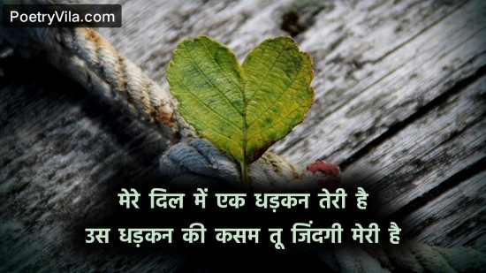 Dil Dhadkan Kasam Shayari