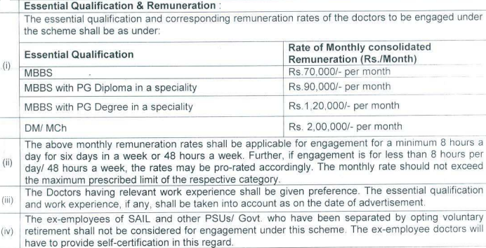 Durgapur Steel Plant Recruitment 2020 Educational Qualification