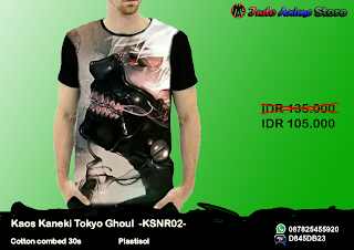 Kaos Anime Tokyo Ghoul Kaneki ken