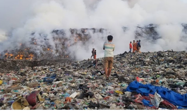 Antang, Terbakar