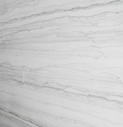 Marble look-alikes. - Quartzite Super White. Image via Remodelista.