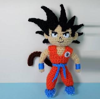 PATRON GRATIS GOKU | BOLA DE DRAGON Z AMIGURUMI 54731