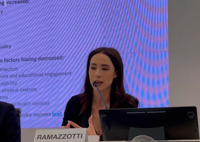Aurora Ramazzotti conferenza stampa foto 28 aprile 2022