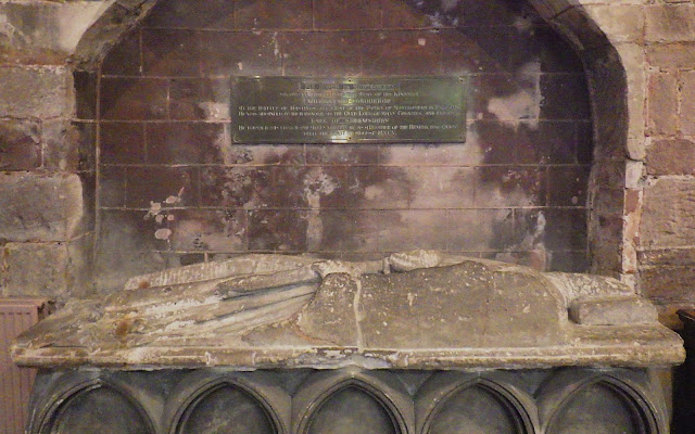 Tomb of Earl Roger de Montgomery in Shrewsbury Abbey