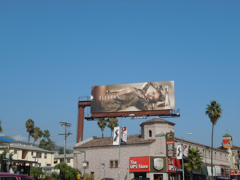 Burberry Body billboard