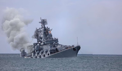 Russian warship sinks in Black Sea