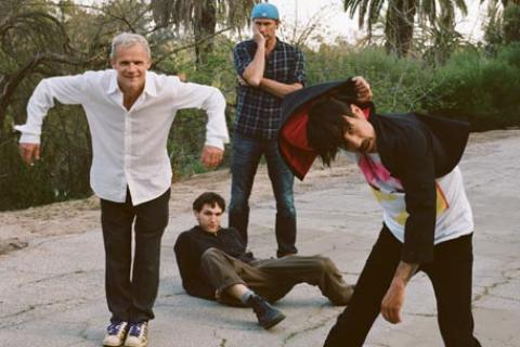 If u missed them they are Red Hot Chili Peppers an American funk rock band