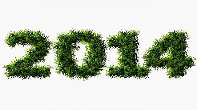 Happy New Year 2014. HD Wallpapers and Images. simple wall
